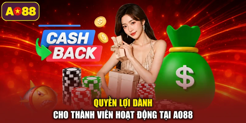 Quyền lợi dành cho thành viên hoạt động tại AO88